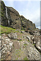 NM5521 : Passing the waterfall at Carraig Mhòr by Andy Waddington