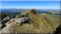 NN2626 : Heading NW from Ben Lui's summit by Andy Waddington