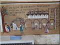 TL1407 : Collages in St Albans Cathedral by Marathon