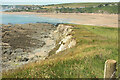 SX6643 : Cliffs near Bantham by Derek Harper