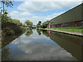 SK5738 : Nottingham Canal, between bridges 1 and 1A by Christine Johnstone