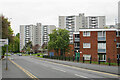 SD5805 : Scholes Village housing blocks by Bill Boaden