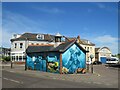 SZ1491 : Colourful toilet block, Southbourne by Malc McDonald