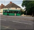 ST3090 : Green bus at a junction, Malpas, Newport by Jaggery