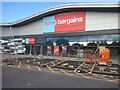 ST3662 : Home Bargains, Worle in construction  by S