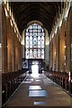 TL8563 : Bury St Edmunds - St Mary's - Nave looking westwards by Rob Farrow