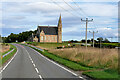 NH6870 : Northbound A9 at Achnagarron, Rosskeen Free Church by David Dixon