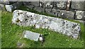 NS0953 : Bute - St Blane's - Coped grave marker by Rob Farrow