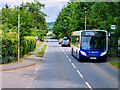 NH7645 : Bus Stop on the B9006, Newlands of Culloden by David Dixon