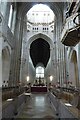 TL8564 : Interior of Bury St Edmunds Cathedral by Philip Halling