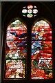 NS1059 : Bute - Mount Stuart - Zodiac Stained Glass - Gemini by Rob Farrow