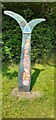 NY4930 : Royal Bank of Scotland milepost on NE side of road at Newton Rigg by Luke Shaw