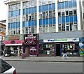 SJ8498 : Shops on Hilton Street by Gerald England