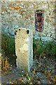 SX7981 : Milestone, Slade Farm by Derek Harper