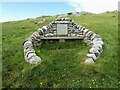 NM1454 : Coll - Ben Feall - Memorial to the "Last Laird of Coll" by Rob Farrow