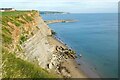 NZ9011 : View from the England Coast Path near Whitby by Jeff Buck