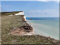 TV5695 : Cliffs near Beachy Head by Mat Fascione