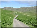 NM4767 : Ring formation and Sanna road, Ardnamurchan by Richard Webb