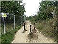 SO8853 : Public bridleway, Whittington by Chris Allen