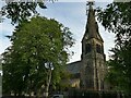 SE2322 : Former St Mark's church, Dewsbury - spire by Stephen Craven