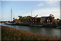 TM3957 : The quayside at Snape Maltings by Christopher Hilton