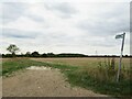 TL3625 : Footpath across fields near Buntingford by Malc McDonald