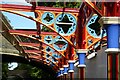 SO7845 : Ironwork, Great Malvern Station by Philip Halling