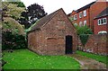 SO7875 : Building in Queen Elizabeth II Jubilee Gardens, Bewdley, Worcs by P L Chadwick