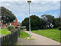 SX9676 : A bend in the clifftop path, Dawlish by Robin Stott