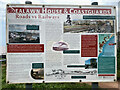 SX9676 : Dawlish History Board by Robin Stott