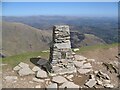 SD2797 : Triangulation Pillar, Coniston Old Man by Adrian Taylor