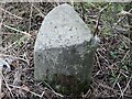 NS4039 : Old Milestone, B751, Crosshouse Road, Knockentiber by Roger Griffith 