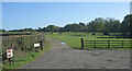 SS8185 : Entrance to Red Rock Wild Campsite, near Margam by eswales