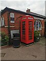 SO5074 : Telephone Kiosk Castle Square by PAUL FARMER