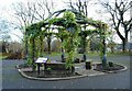 NS3975 : Gazebo, Levengrove Park by Richard Sutcliffe