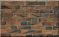 SP7087 : Stripey brick by Bob Harvey