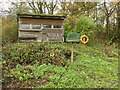 SE6054 : New Earswick Nature Reserve  The bird hide by Alan Murray-Rust