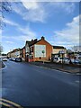 SP8733 : Advertisement Albert Road, Bletchley by PAUL FARMER