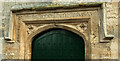 SP2512 : Doorway, Church School, Burford by Derek Harper