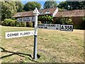 ST1531 : Somerset County Council fingerpost - A358 Combe Florey by Marika Reinholds