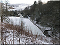 NT2347 : The Dean Burn in winter, Eddleston by Jim Barton