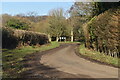 SU6440 : Double bend in Ashley Road by Ashley Farm by David Martin