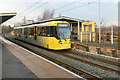 SD7807 : Metrolink Tram at Radcliffe Station by David Dixon