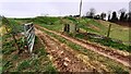 NY5161 : Gateway across track to St Martin's Church from Crooked Holme by Roger Templeman