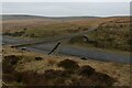 SD9814 : Pennine Way Footbridge over the M62 by Chris Heaton