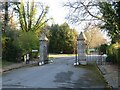 TQ3061 : Gate on the Webb Estate near Purley by Malc McDonald