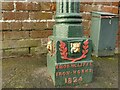 TA0239 : Detail of heritage lamp post on Westwood Road by Stephen Craven