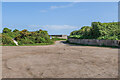 SZ6385 : Car park, Culver Down by Ian Capper