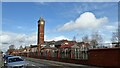 SD9203 : Werneth Primary School by Kevin Waterhouse