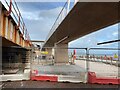 SX9676 : Coast path footbridge, Dawlish by Robin Stott